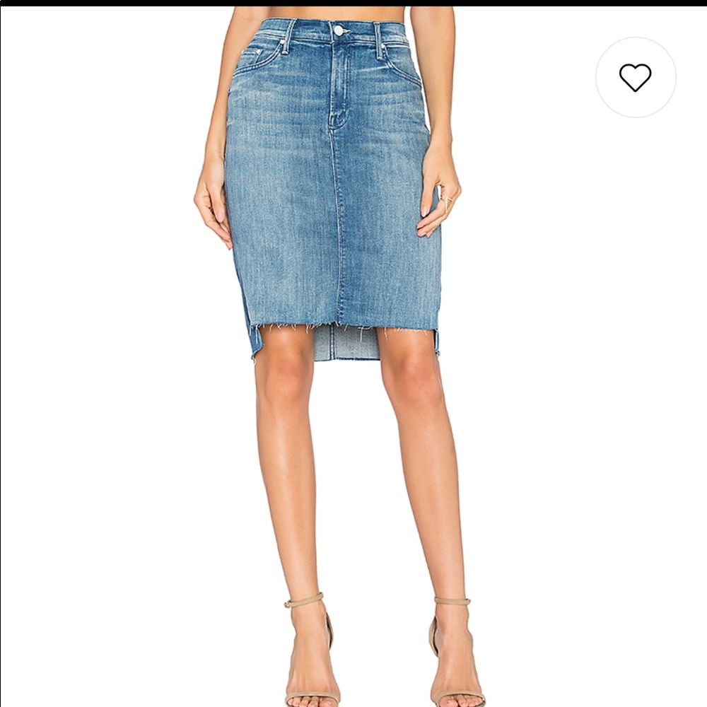Mother denim skirt